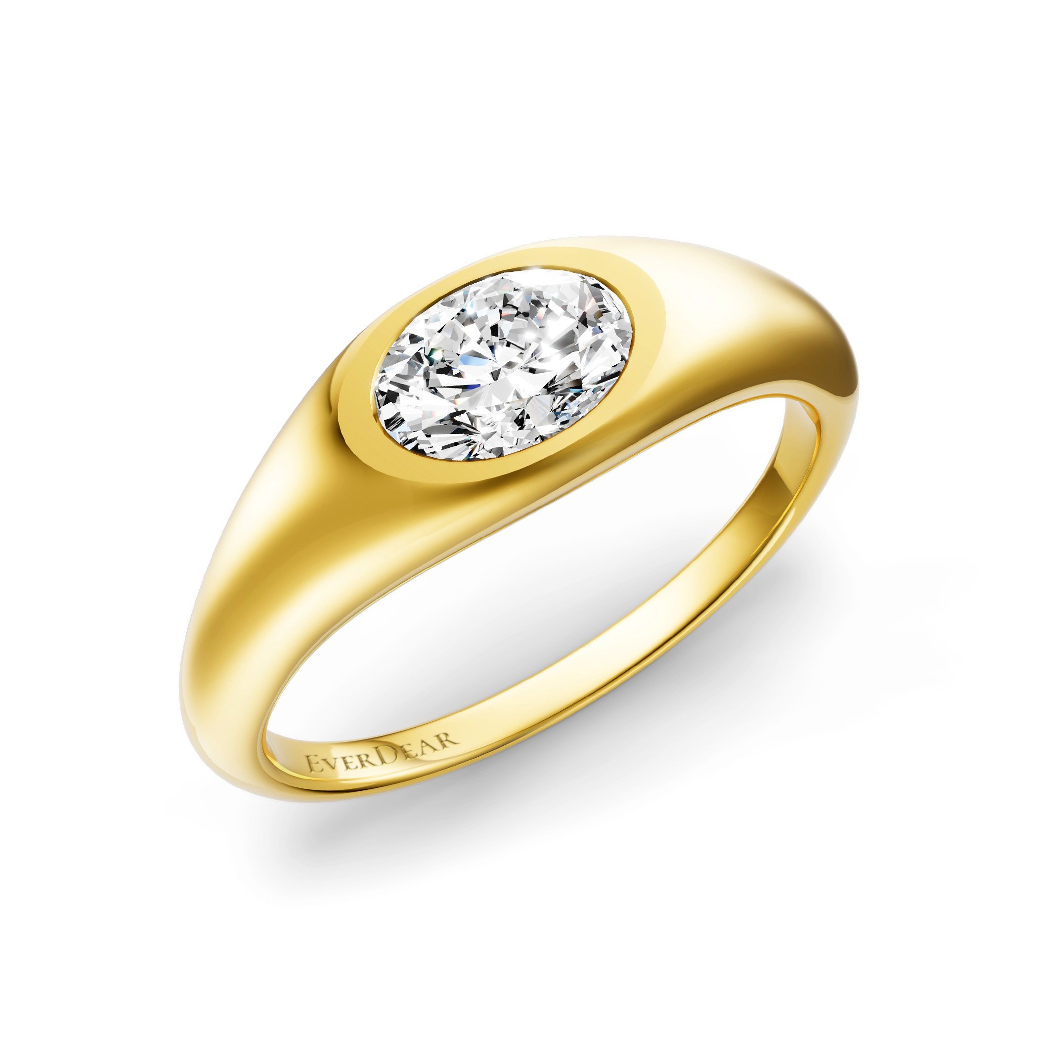 Bague en Diamant Commémorative -- R2140