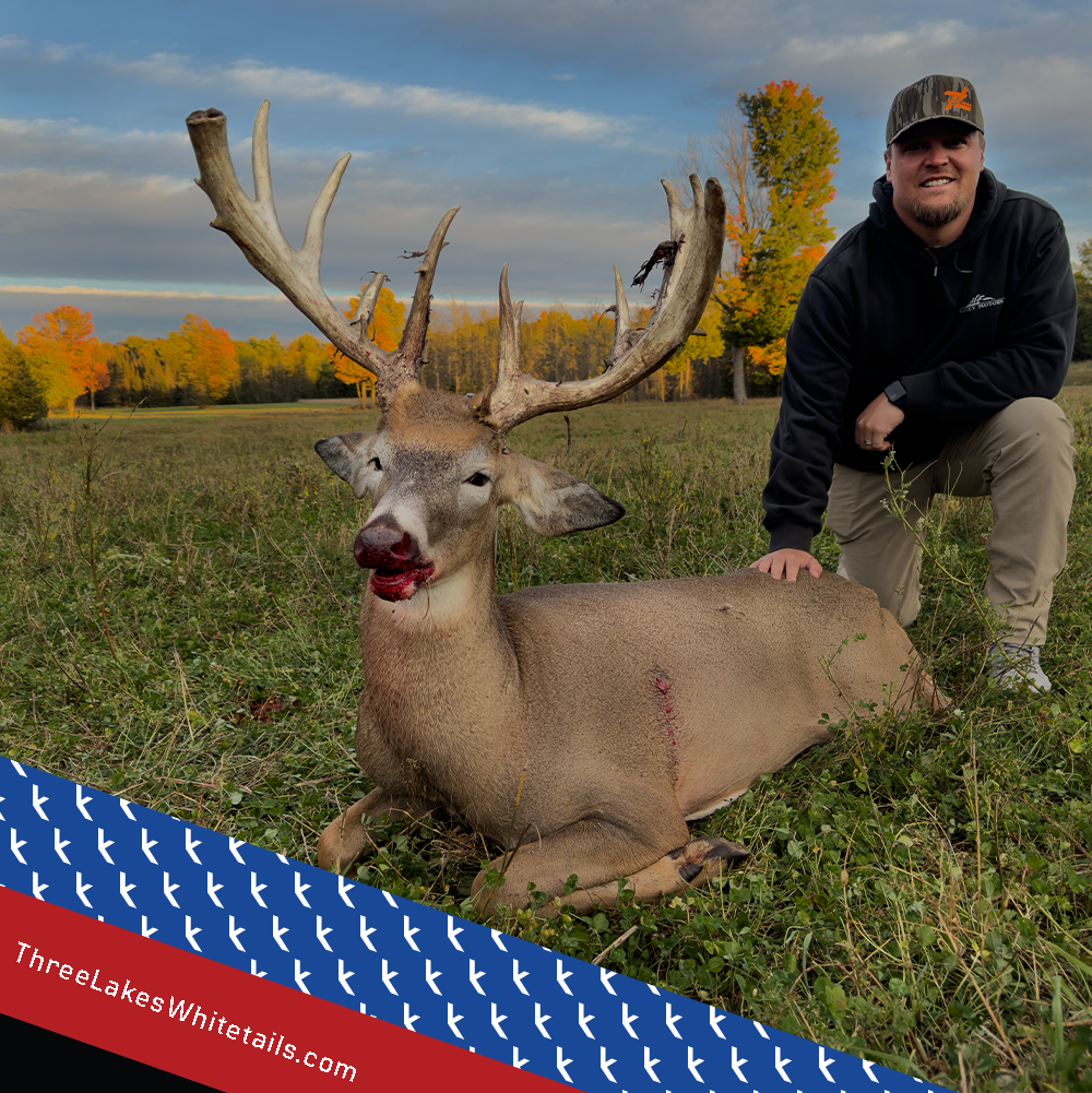 Dakota at Three Lakes Whitetails using the Rack Jak Stand