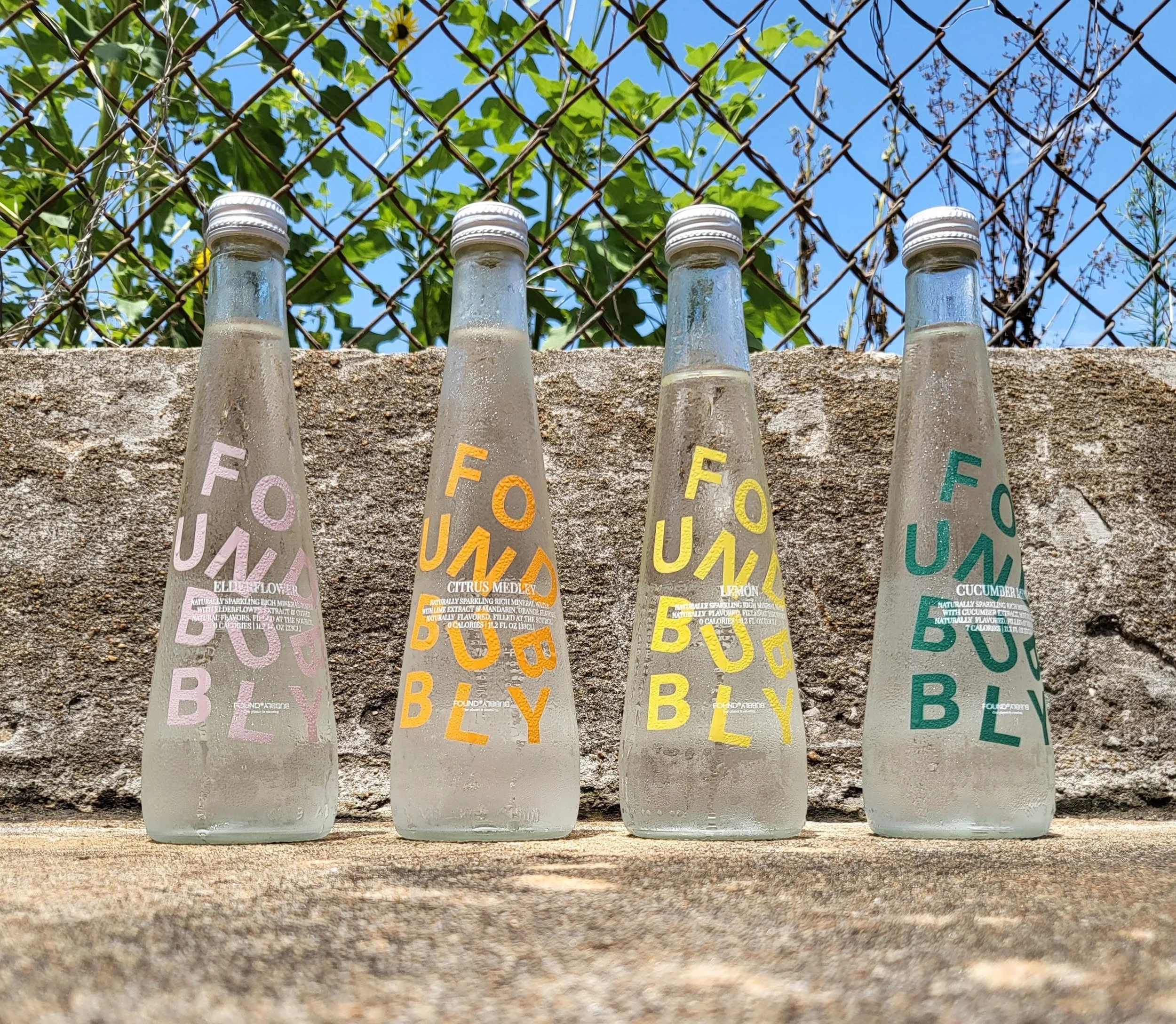 premium water by found bubbly distributed by house of hughes hoh specialty foods