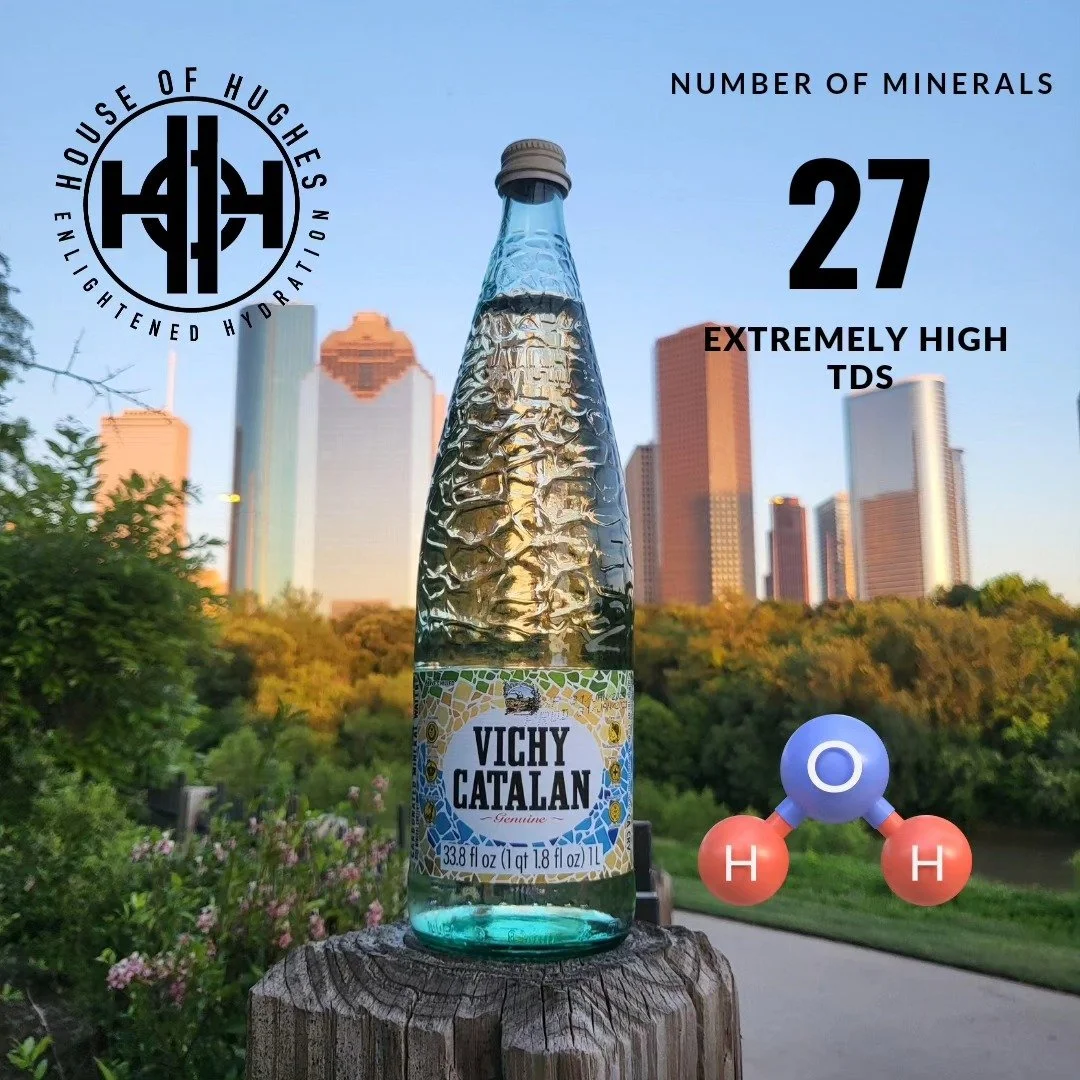 We post this water a lot, and for good reason. Borderline health Tonic it has an amazing range. Enjoyed solely on its own, it truly is an electrolyte powerhouse. With a huge umph from its high salt content, the levels of Potassium and Magnesium wash 