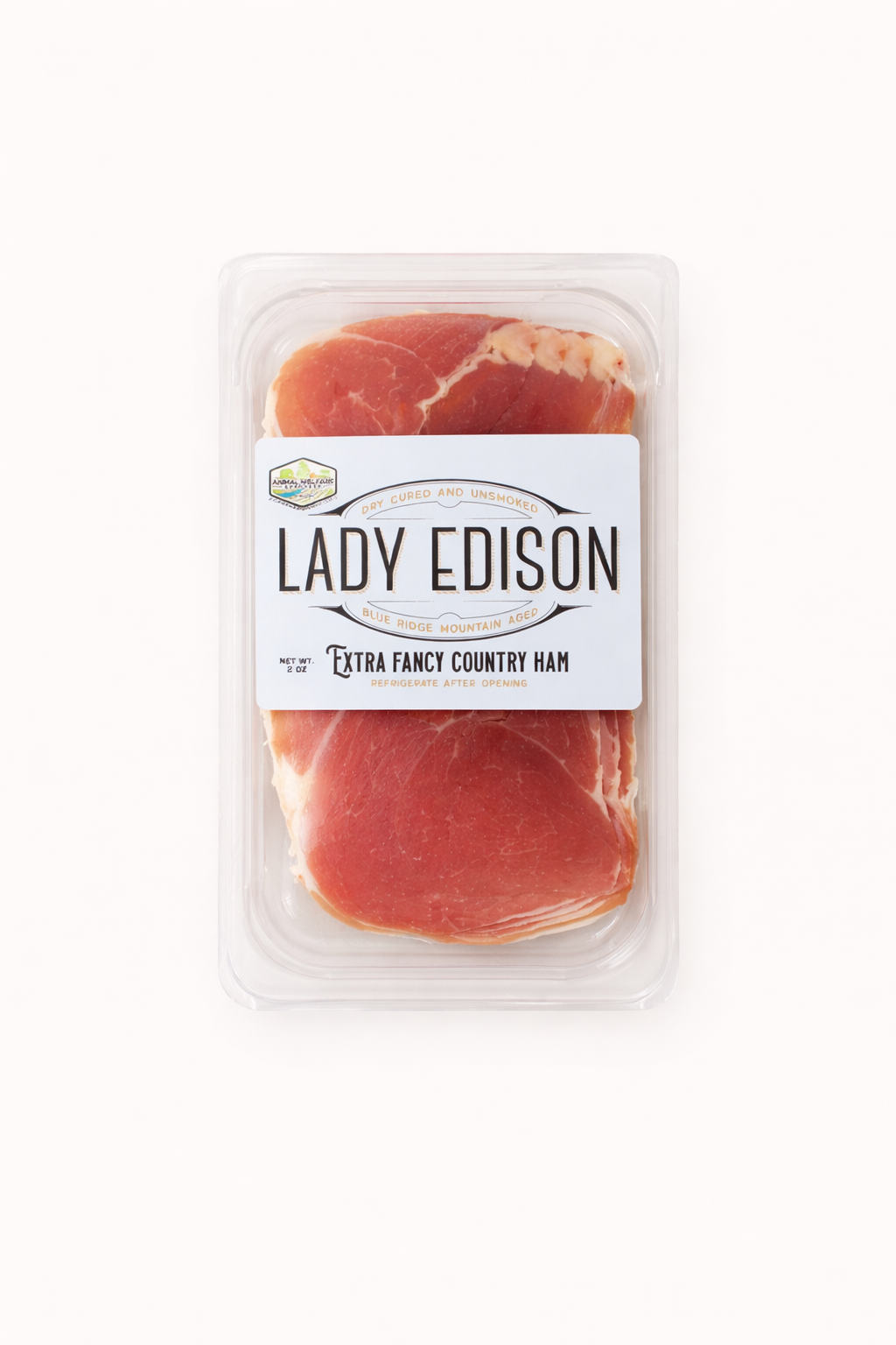 Lady Edison Country Ham extra fancy  Size: 12lb +  Origin: North Carolina  HoH exclusive*