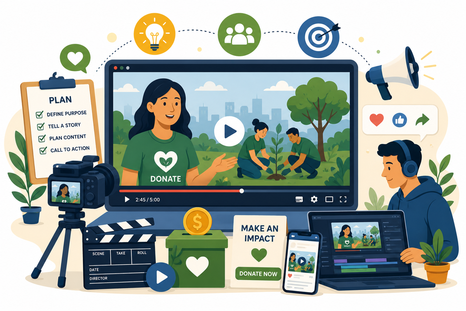 Using Video Content for Fundraising