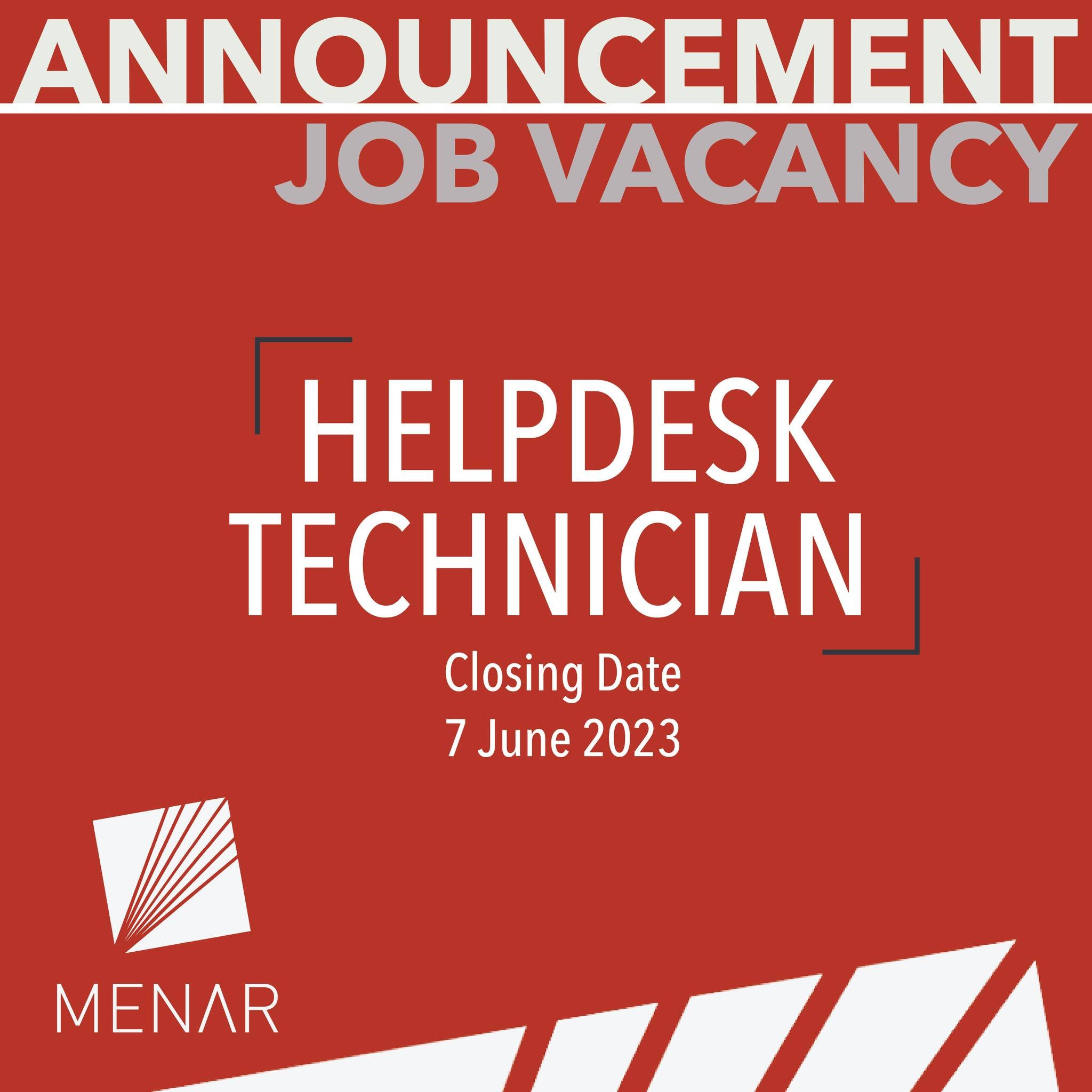 Helpdesk Technician
