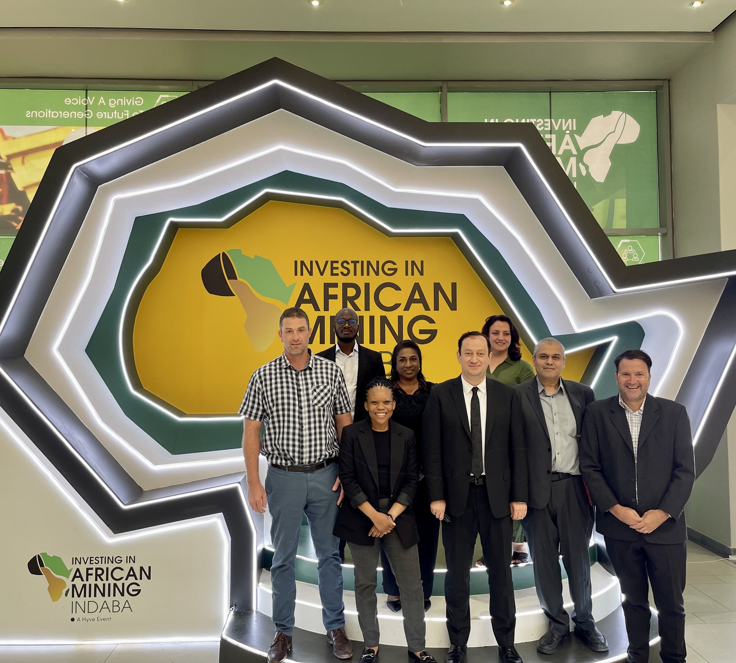 Menar team attends 30th African Mining Indaba