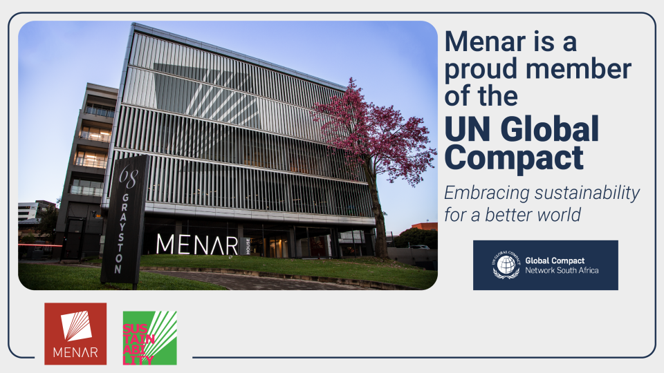 Menar becomes a United Nations Global Compact member