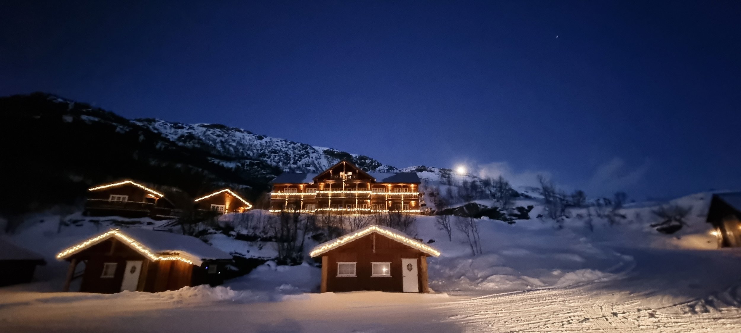 Norwegian traditional christmas buffet