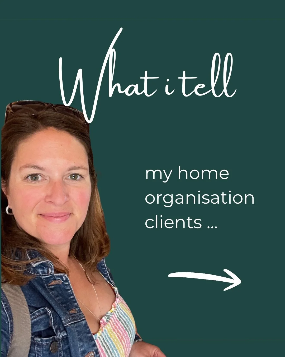 What I tell my Home Organisation clients 

You don&rsquo;t need a bigger home - you just need better boundaries with stuff. Only bring in what you need or love. Only keep things that are useful, beautiful or add value to your life 

If you don&rsquo;