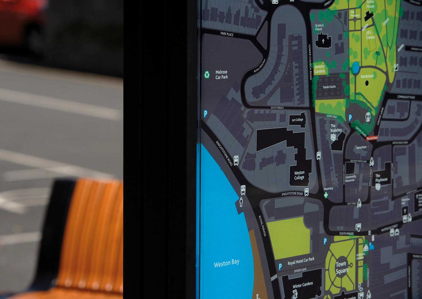 W-s-M wayfinding system