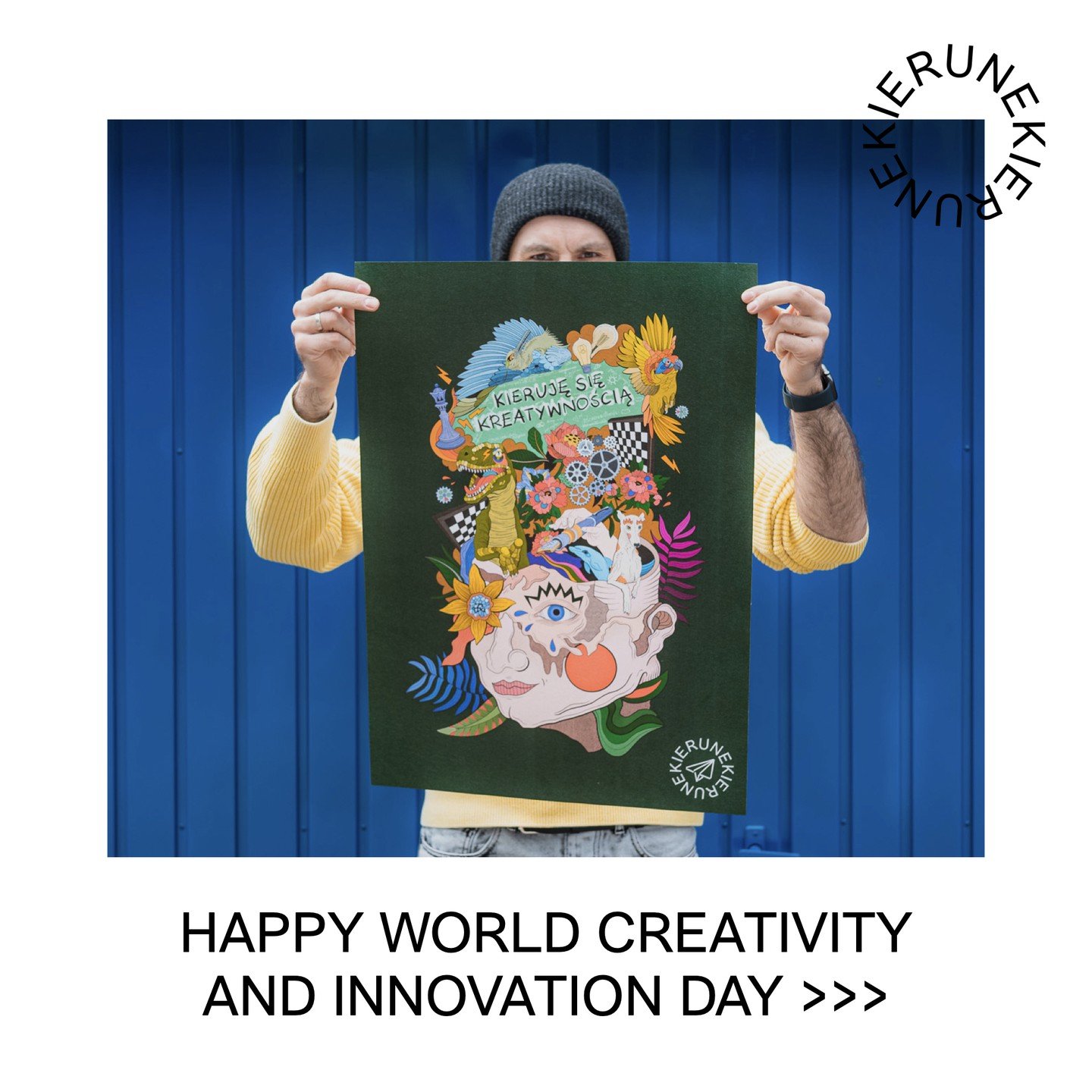 🎁 KONKURS 🎁
21 kwietnia uznajemy za czerwoną kartkę w kalendarzu. Międzynarodowy dzień kreatywności 2024 świętujemy pamiątkowym plakatem, kt&oacute;ry przygotowaliśmy razem z krakowską artystką @iam_madmojo!

I tutaj niespodzianka. Mamy do rozdania
