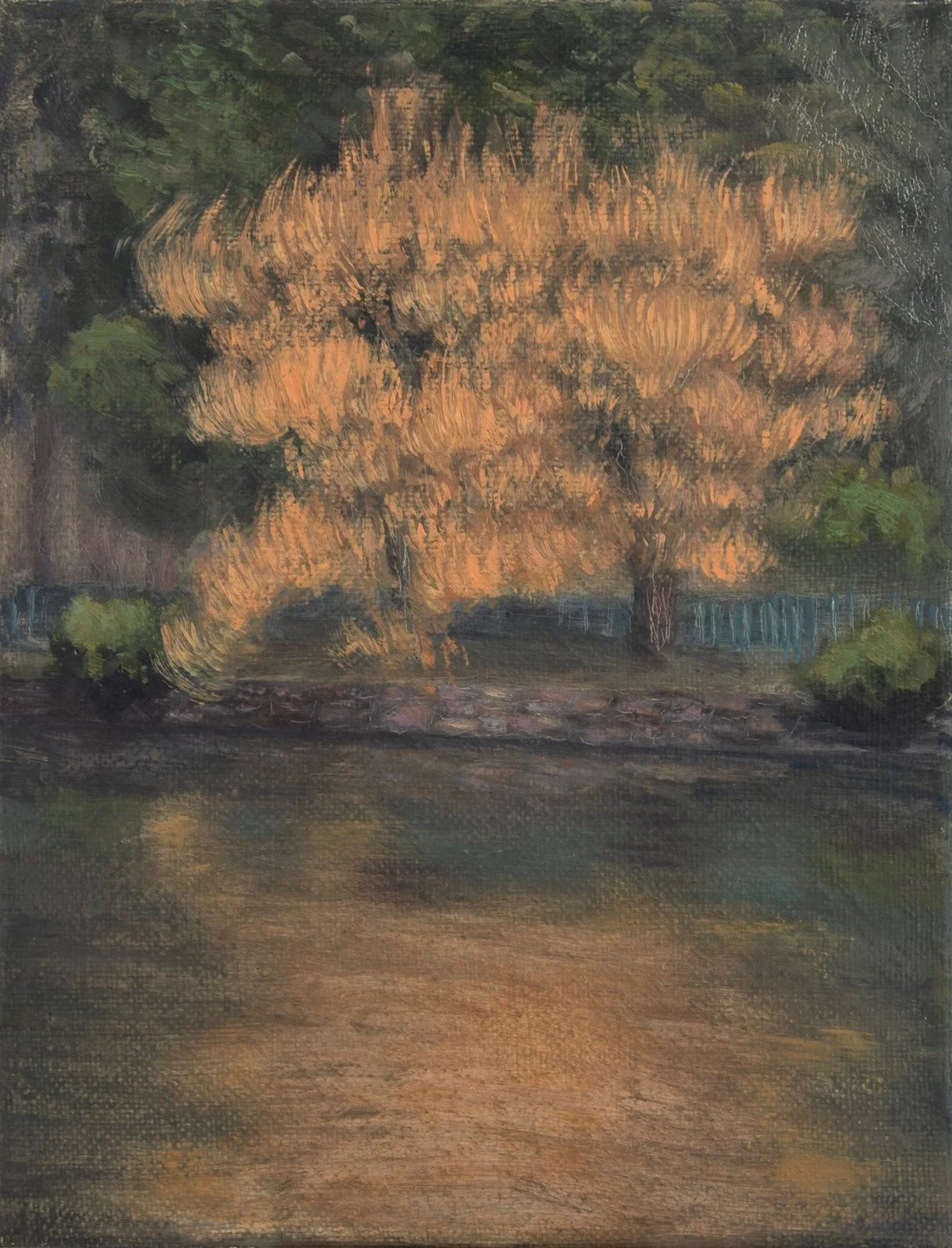 Arbor Flammeus öljyvärimaalaus Emmi Nummela