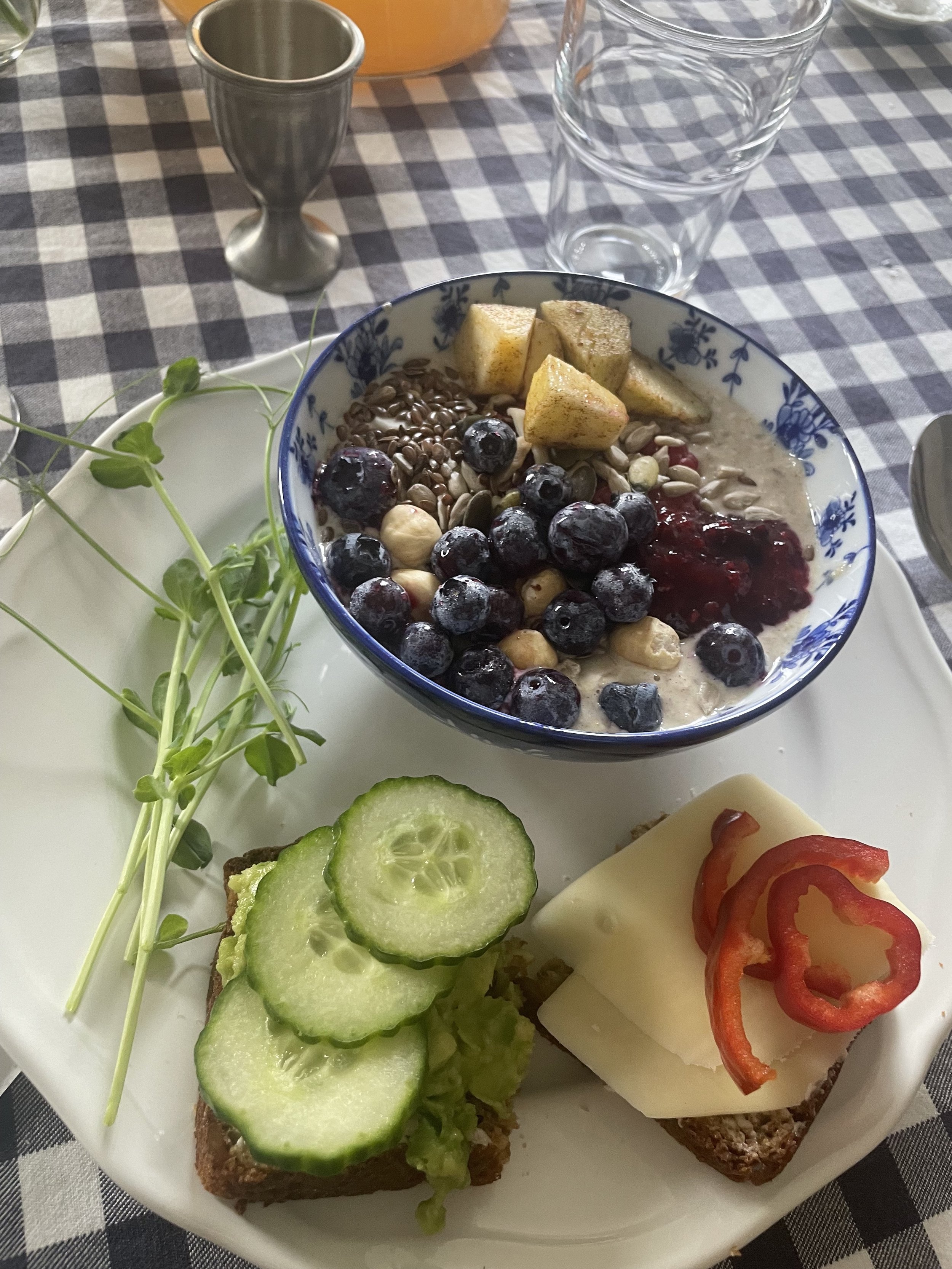 Healthy nourishing food at Retreat Sweden