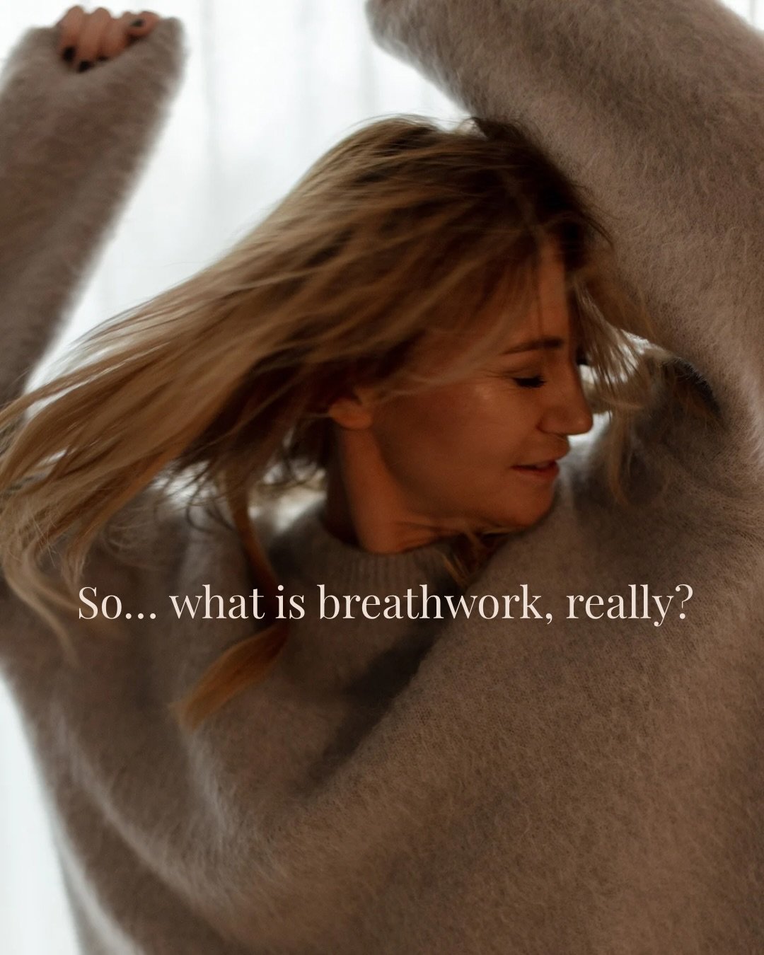 Breathwork vara terapeutiska –
ett sätt att omprogrammera det undermedvetna,
mjuka upp gamla mönster och skapa utrymme.

Det kan också vara lugnande.
Milt. Långsamt. Reglerande.

Eller vilt!
Energigivande. Roligt.
Ibland renande, rått, psykedeliskt.
Ibland tyst och subtilt.