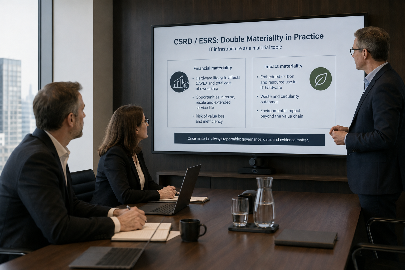 CSRD, ESRS, and the New Materiality of IT: What CIOs Need Their Boards to Understand
