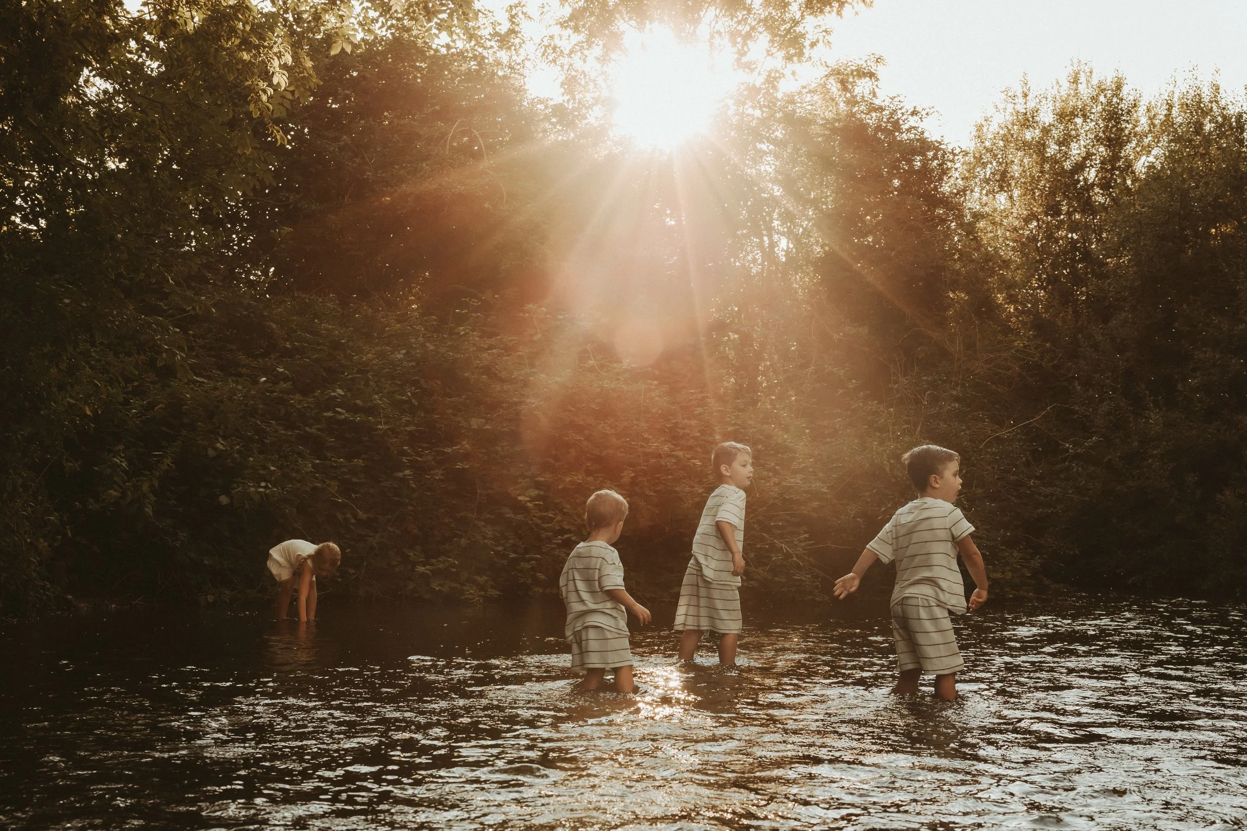 Outdoor Family Photoshoot in Nature Hitchin Hertfordshire