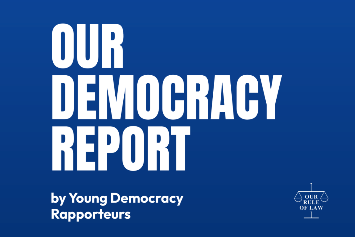 Our Democracy Report: A Call from Young Europeans to #TakeDemocracySeriously