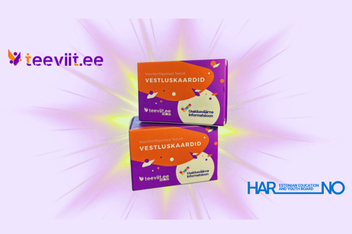 Estonia introduces conversation cards to strengthen quality youth information