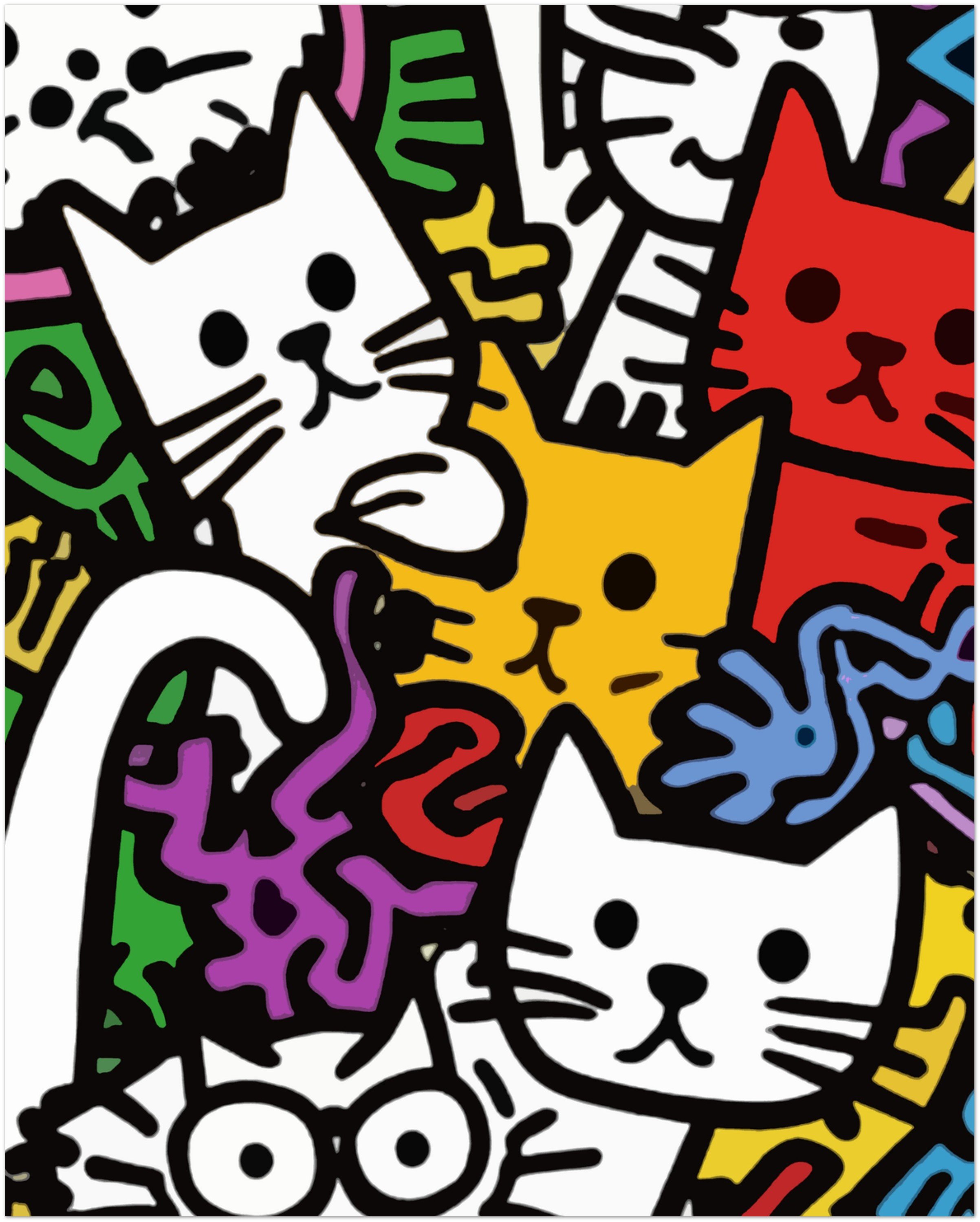 KEITH HARING STYLE