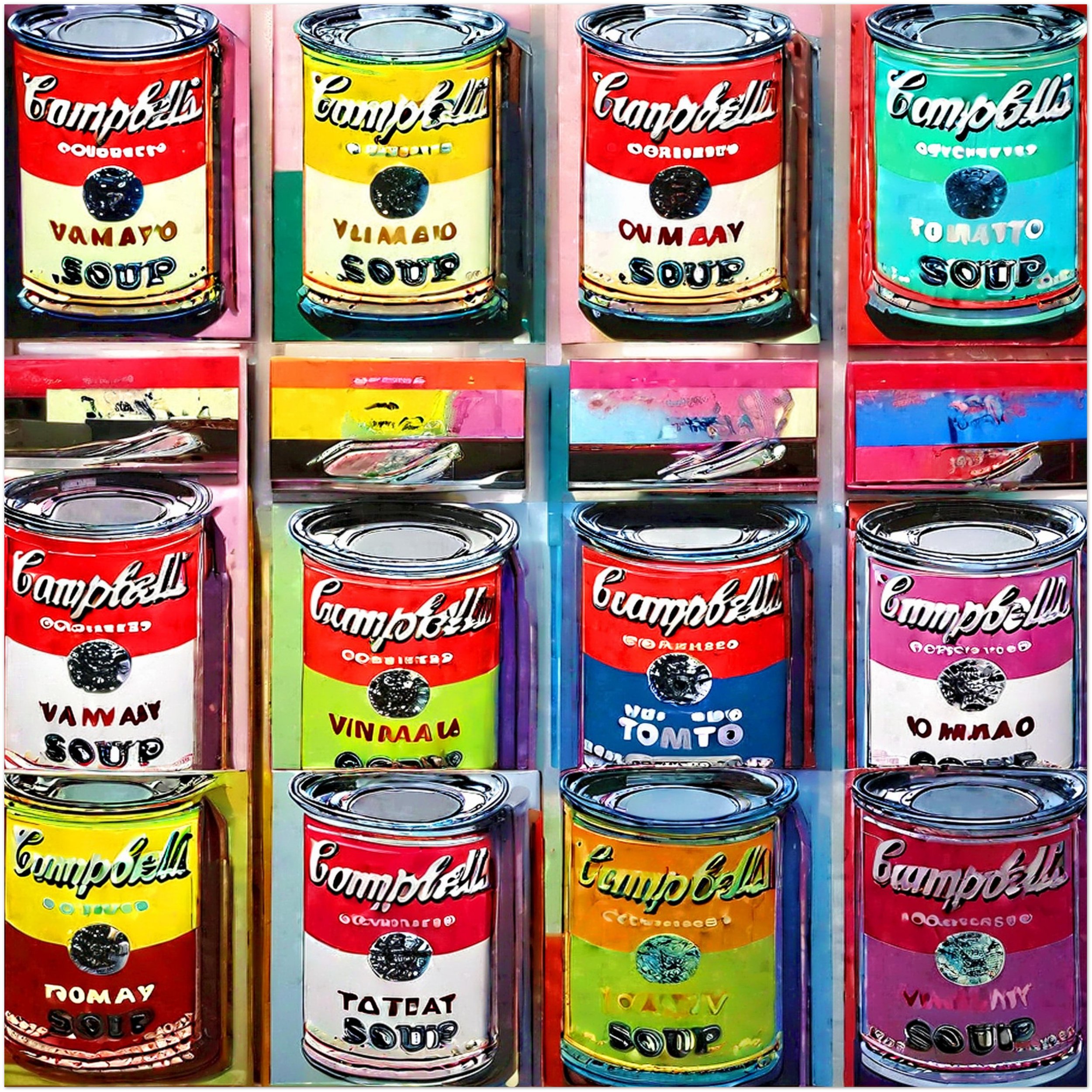 Andy Warhol cans
