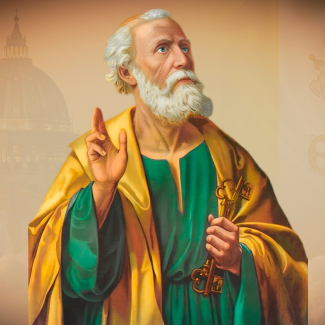 História de Sâo Pedro Apóstolo, primeiro Papa da Igreja Católica