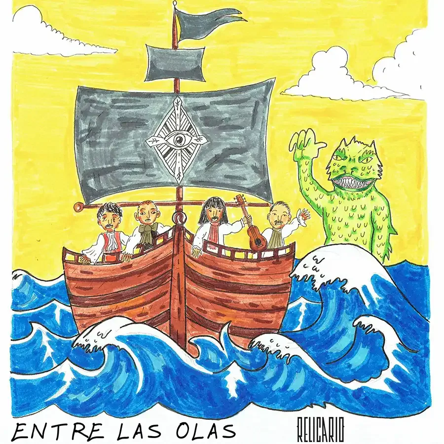 Relicario navega la pandemia: "Entre Olas", la épica odisea de rock que convierte el confinamiento en metáfora marítima.