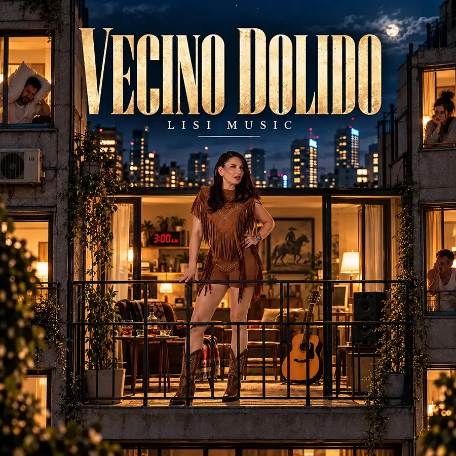 Flow ranchero, comedia de convivencia y empatía vecinal: Lisi Music presenta "Vecino Dolido".