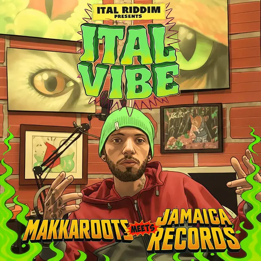 La Explosión Caribeña: MakkaRoots fusiona el dancehall jamaiquino con el corazón de la calle latina en "Ital Vibe (ITAL RIDDIM remix)".