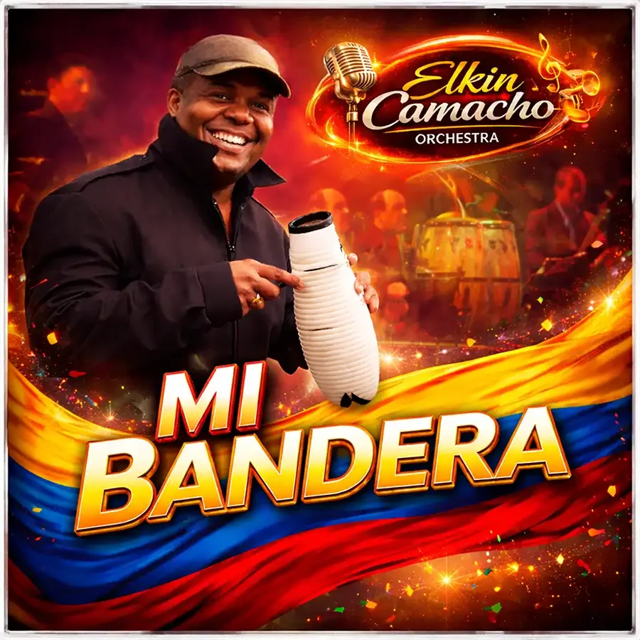 Salsa con propósito y alma colombiana: Elkin Camacho Orchestra debuta con el himno "Mi Bandera".