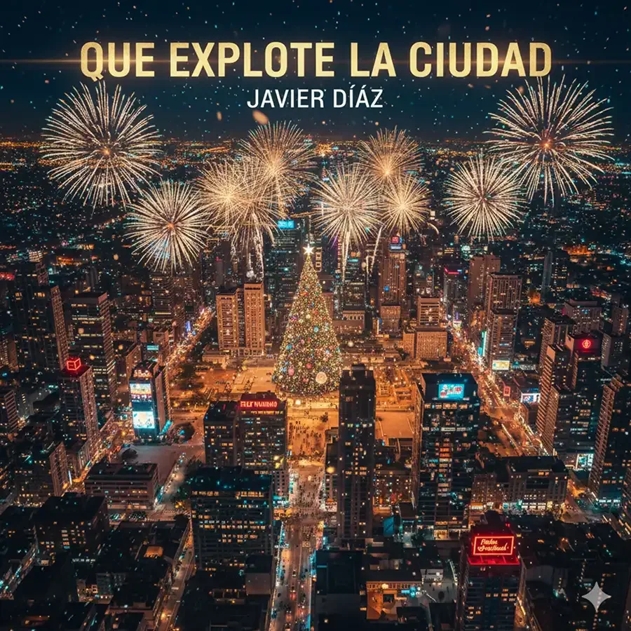 La euforia de la espera: Javier Díaz enciende el estallido navideño con la vibrante "Que explote la ciudad".