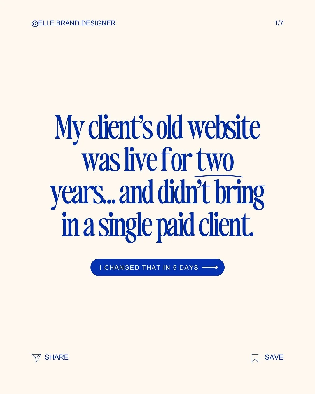 You keep telling yourself that rebranding + investing in a new website is &ldquo;too expensive&rdquo;&hellip;

But have you ever thought about what it&rsquo;s really costing you to keep the site you have - the one that just sits there, collecting dig