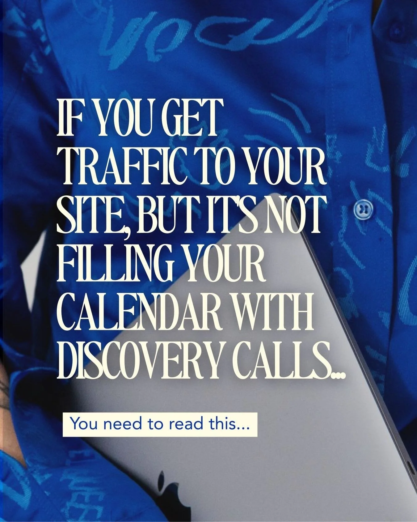 Think of a lead-leak as a silent saboteur 🔪

It&rsquo;s not a loud &ldquo;no&rdquo; to your face. 

It&rsquo;s the invisible no&hellip; 

The dozens of dream clients who land on your page, feel a tiny bit of friction, and click away before you even 