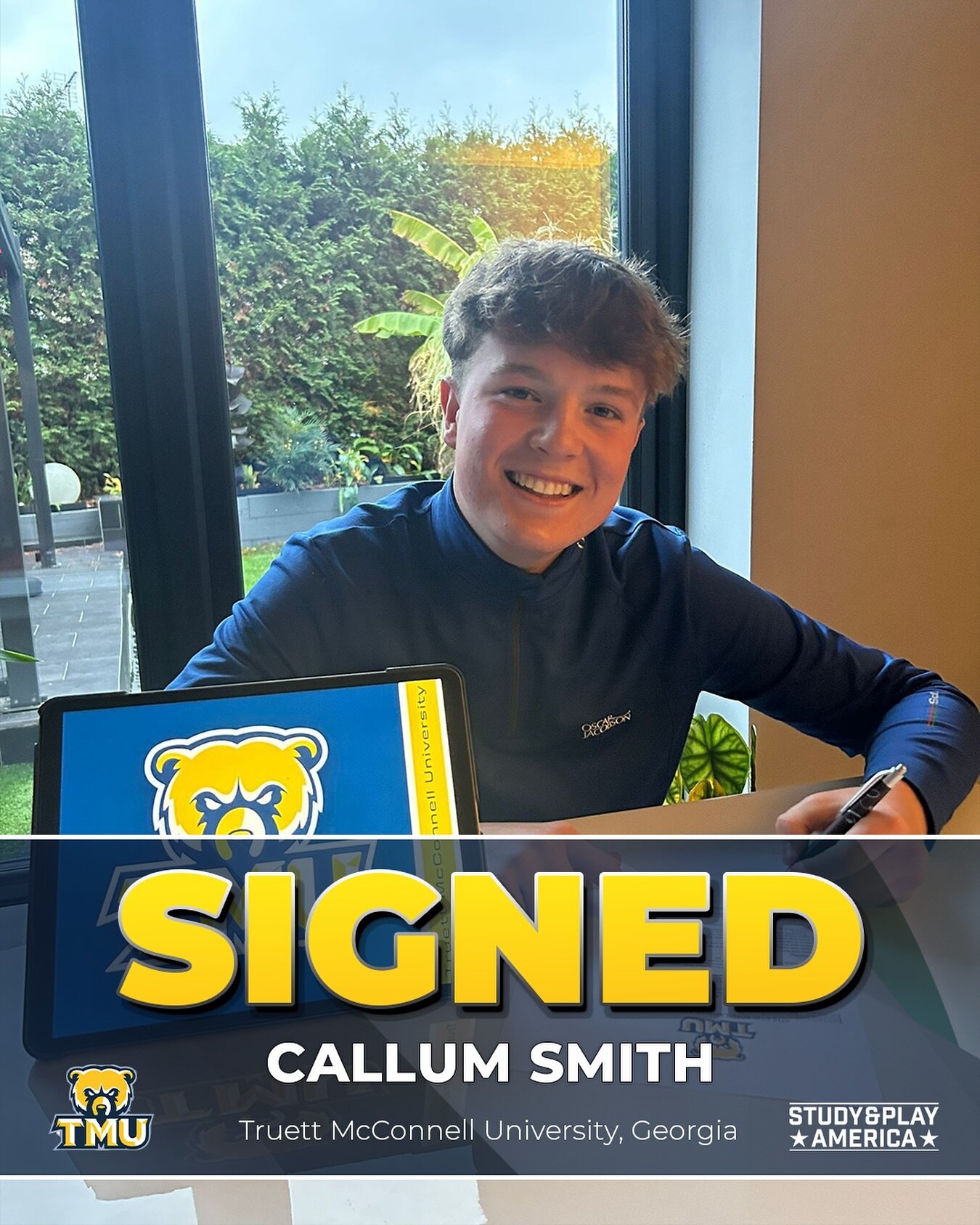 SIGNED 🚨 ✍️ 

Buzzing to announce our 2024 recruit @ctsgolf06 has officially signed with @tmu_mgolf 

@worksopgc golfer, Callum, will be finishing up his vice captaincy duties for the Nottinghamshire boys county squad this year and then jetting off 
