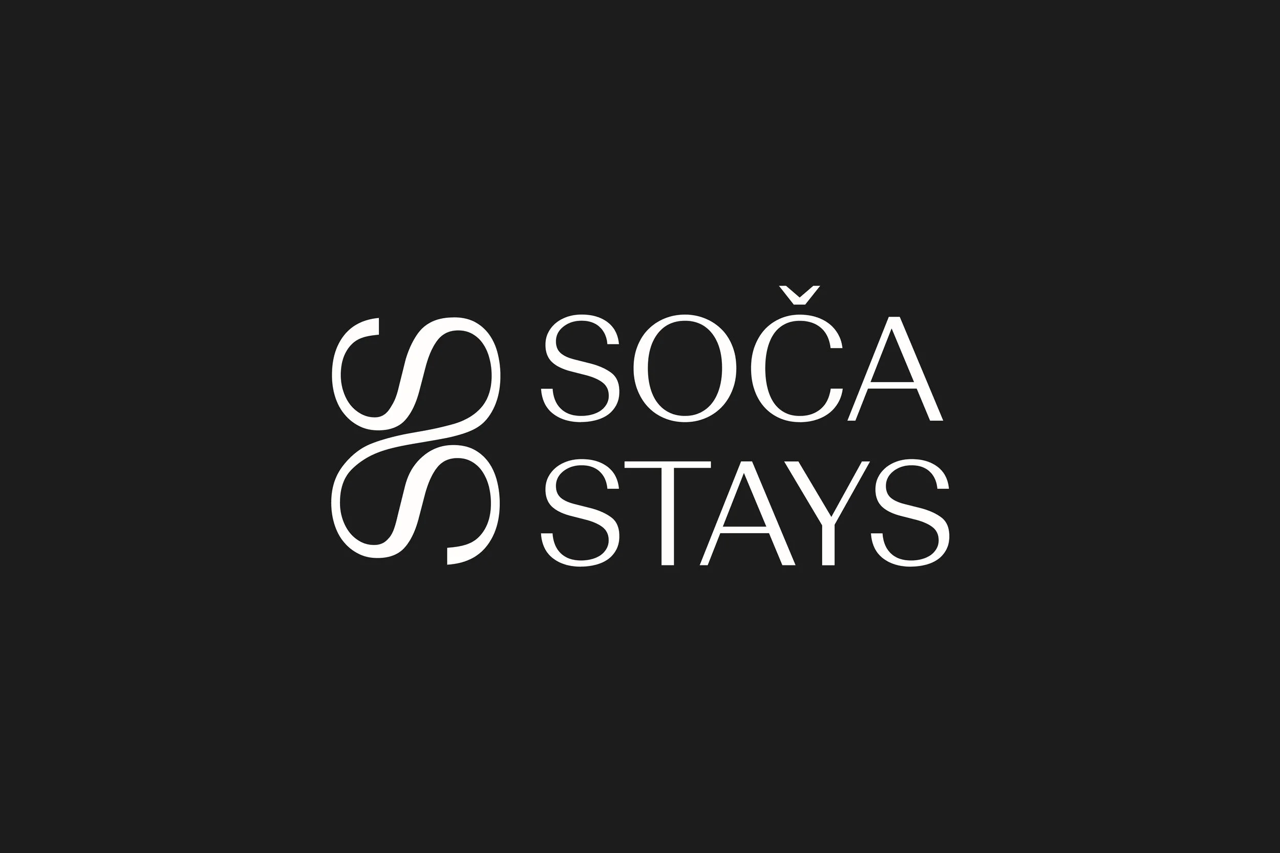 soča stays / brand design