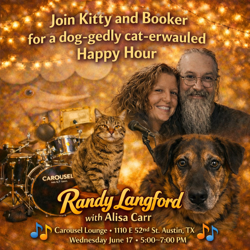 Randy & Alisa at the historic Carousel Lounge