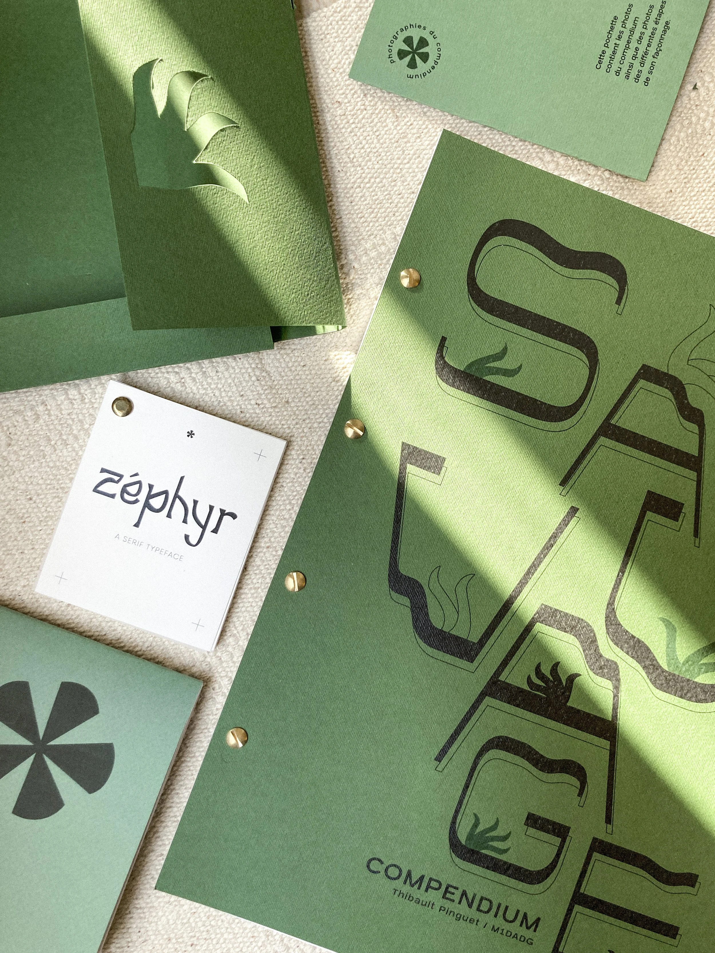 Projet typographie Compendium