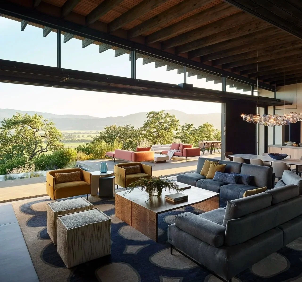 Kiki Low Table | Shawback Design, Napa | Matthew Millman