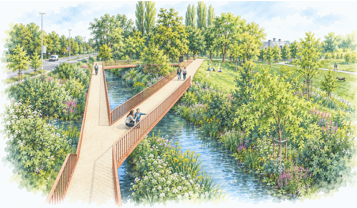 Blue Deal versterkte West-Vlaanderen in 2025: extra investeringen tegen droogte en overstromingen