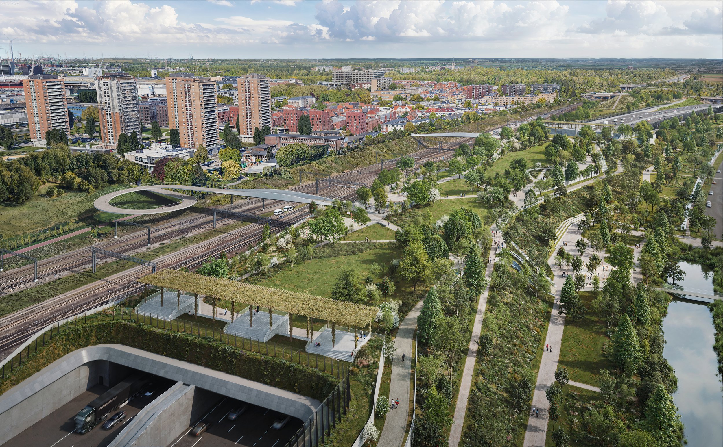 Jo Brouns verleent vergunning voor maximale overkapping noordelijke Antwerpse Ring