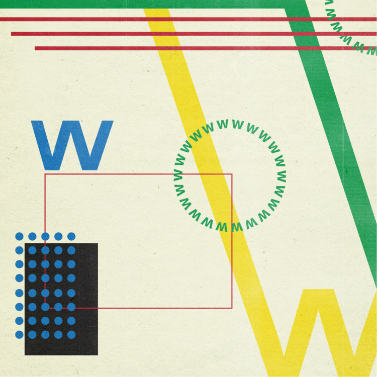 Type Explorations: Letter "W"