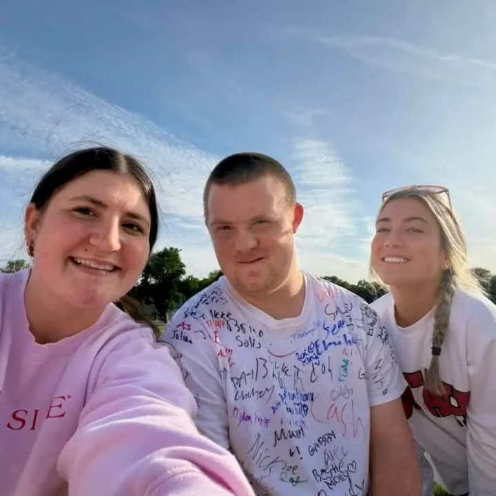 Last @bestbuddieslt of the year. Couldn't have asked for a nicer day.
.
.
.
@bestbuddies @lths204 #downsyndrome #theluckyfew #inclusion #downsyndromeawareness #choosetoinclude