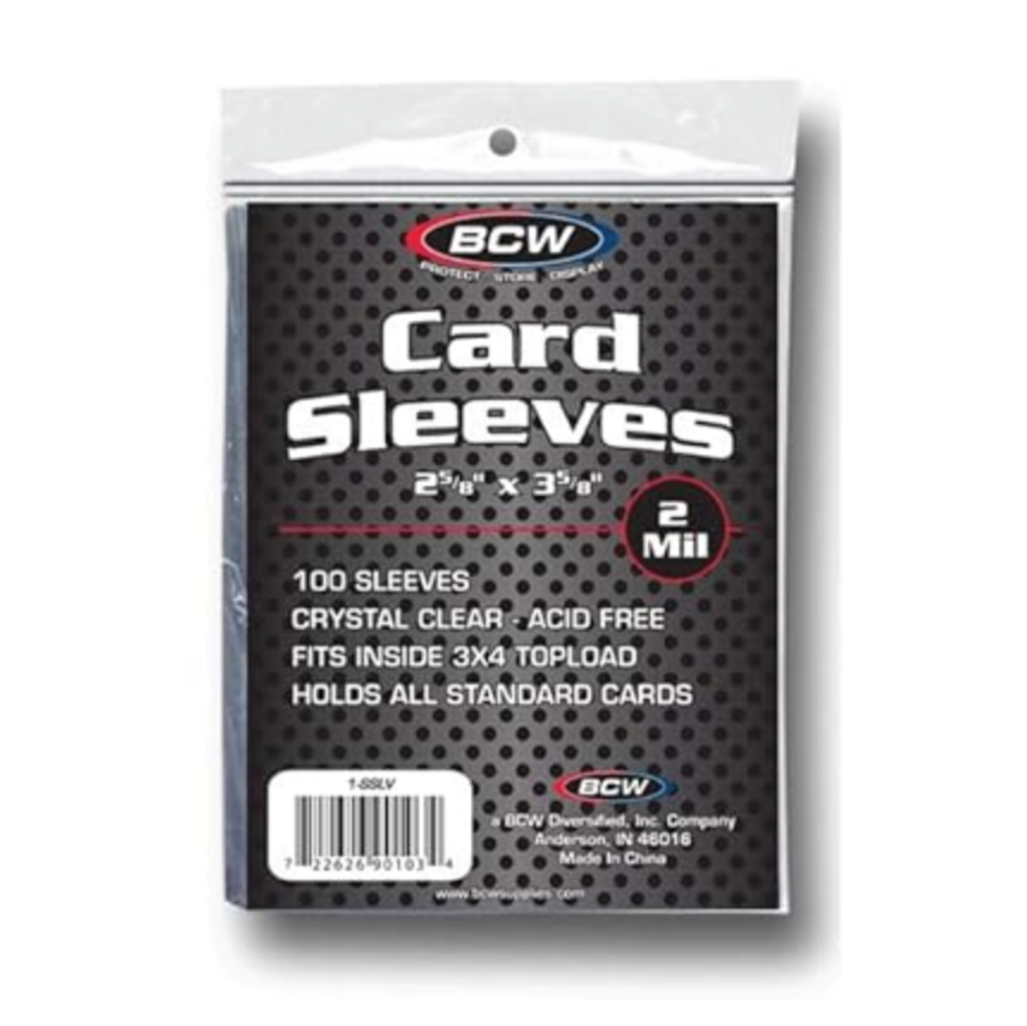 BCW Clear Standard Card Sleeves