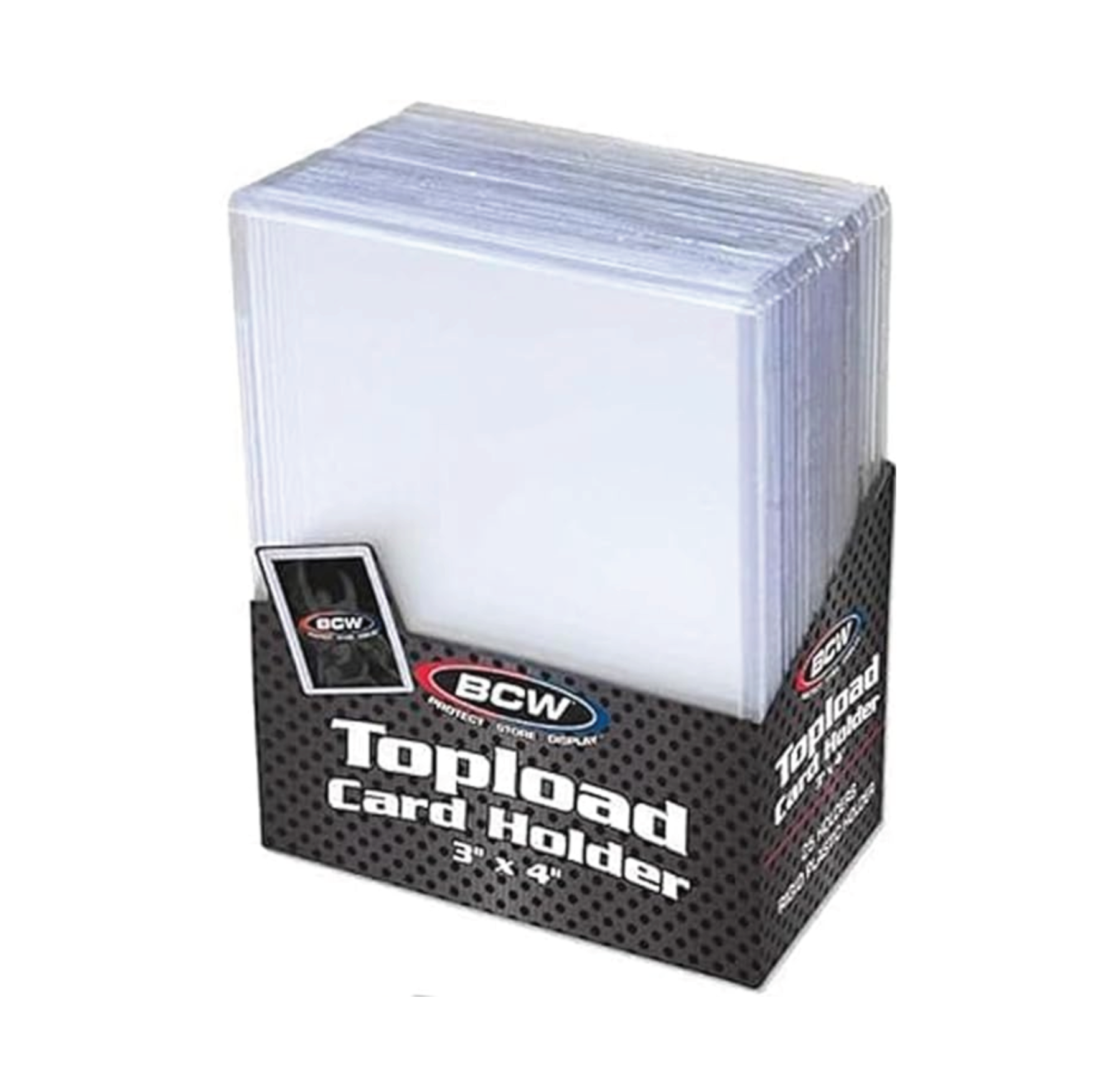 BCW BCW 3x4 Topload Card Holder - Standard - 25ct