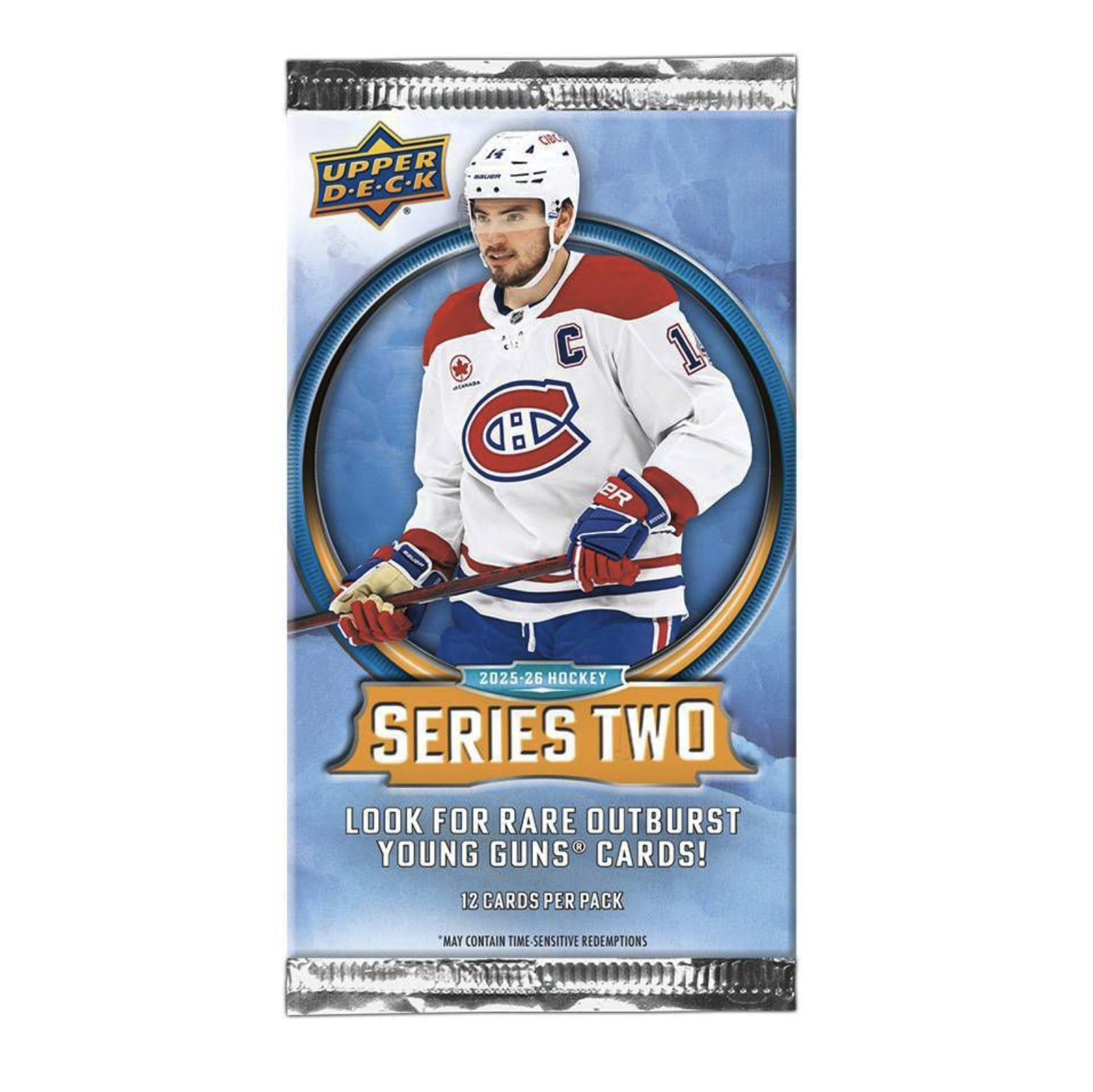 2025-26 Upper Deck NHL Series Two Hockey Blaster Pack