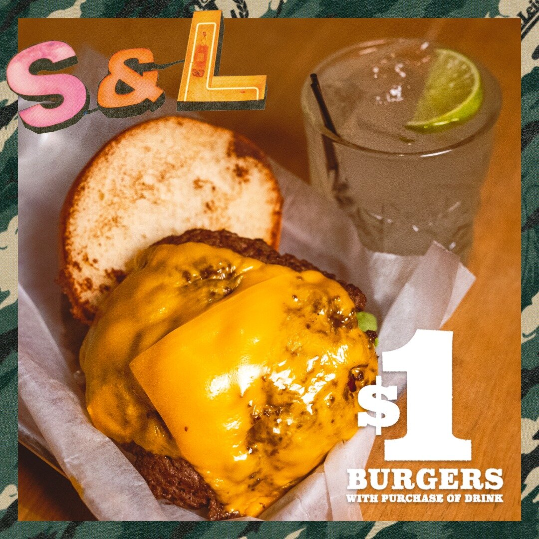 Grab our $1 burger special today and every Wednesday and find out why we're the place &ldquo;where champions hang out&rdquo;! 🍔

Sport &amp; Leisure
📍 108 N Main St. Providence RI

#sportandleisure #pvd #providence #chickenwings #sundayfootball #fo