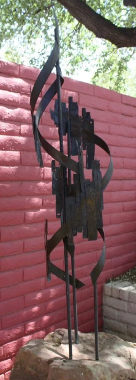 Jammey Huggins (American 1941) “Ethereal”, 1994, brass, gift in memory of Helen and Bayard McMahon, 2009  