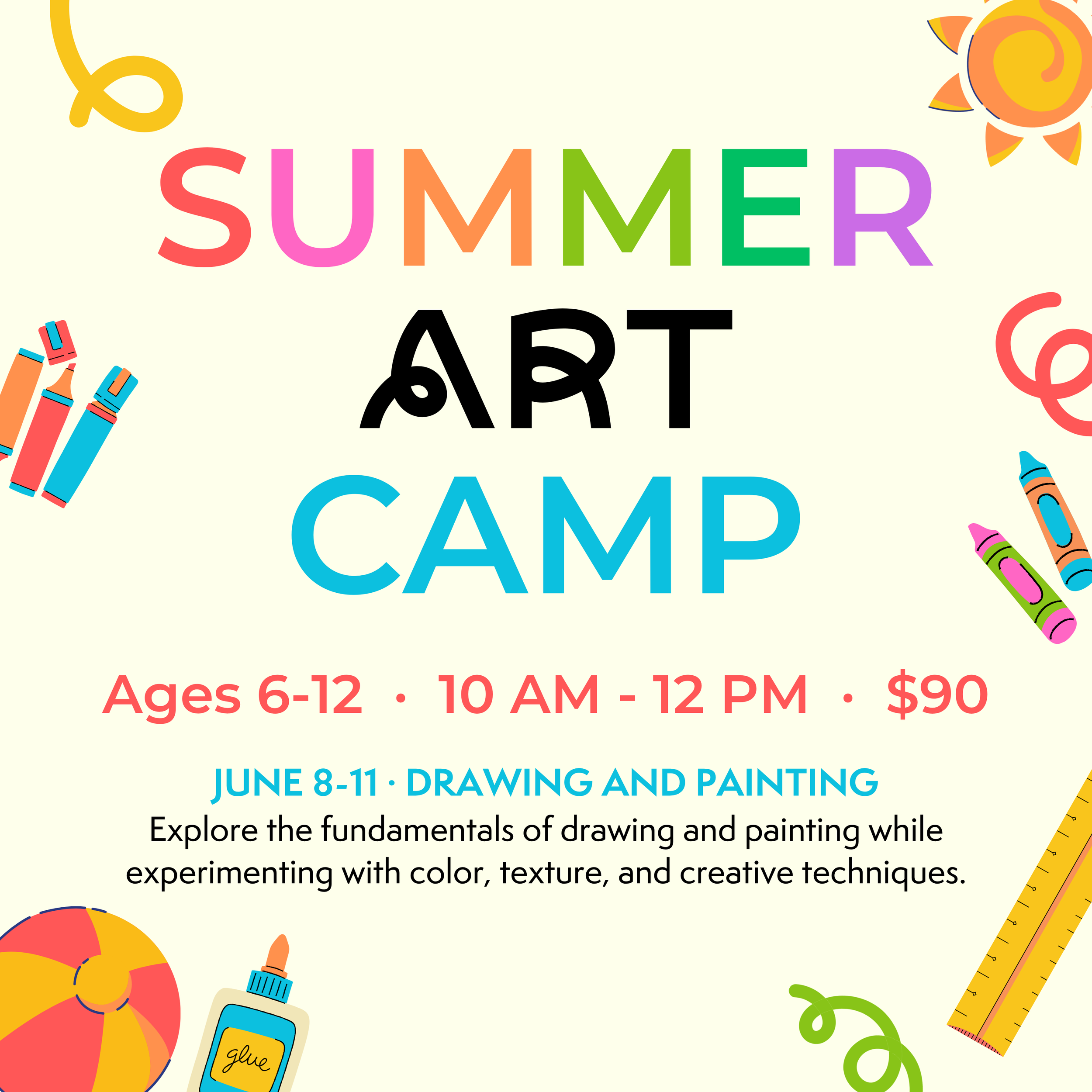 Summer Art Camp · Drawing &amp; Painting