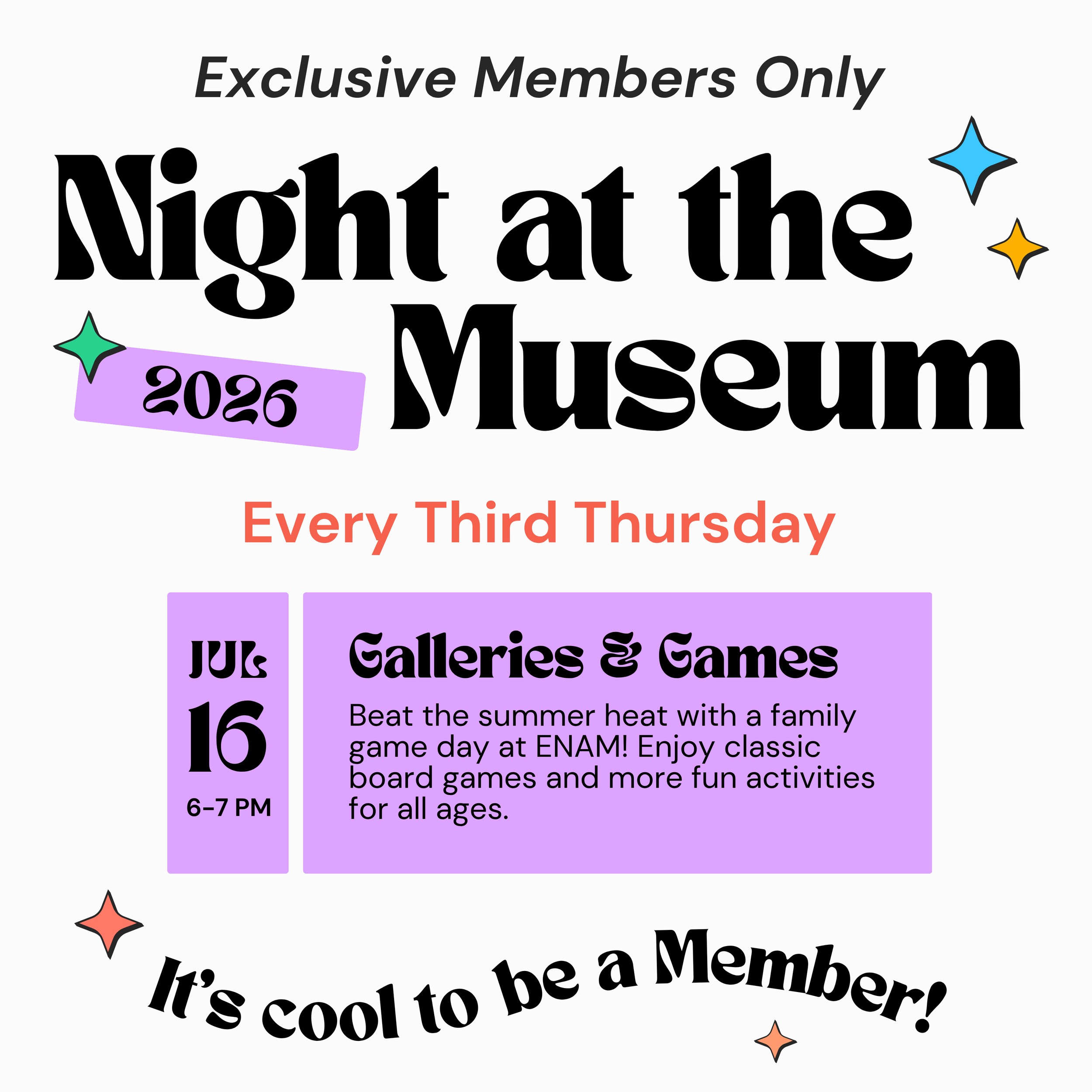 Night at the Museum: Galleries &amp; Games