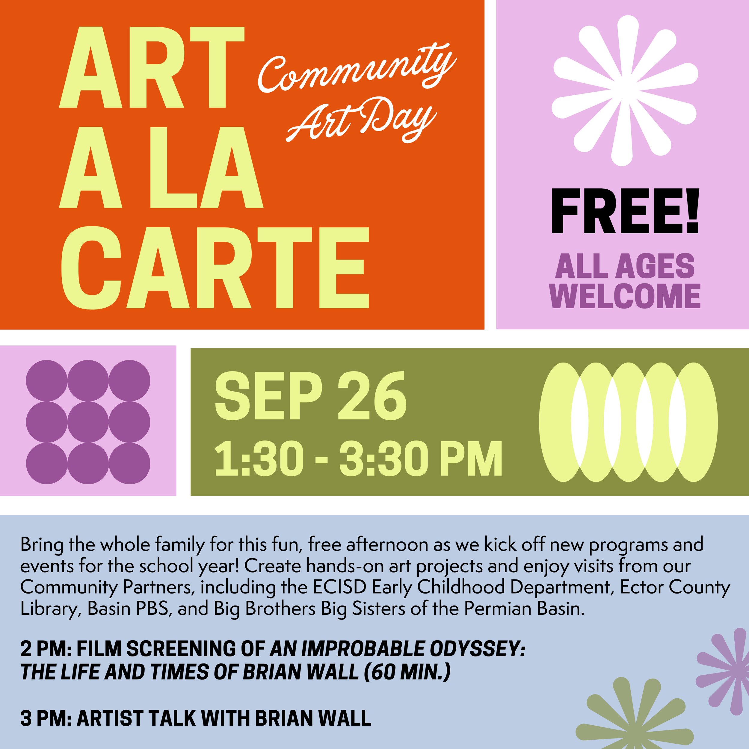 Art a la Carte | Free Community Art Day