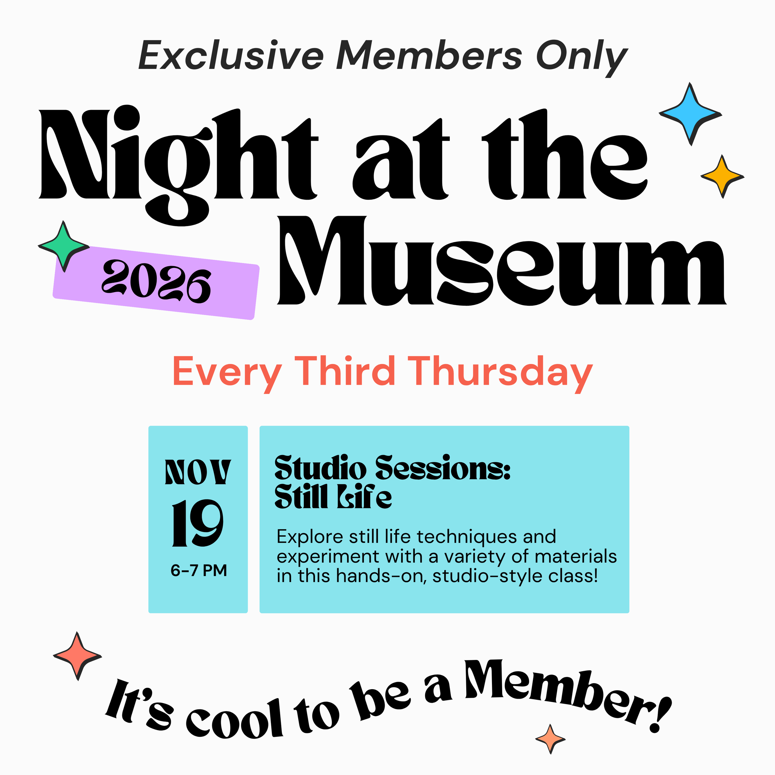 Night at the Museum: Studio Sessions: Still Life