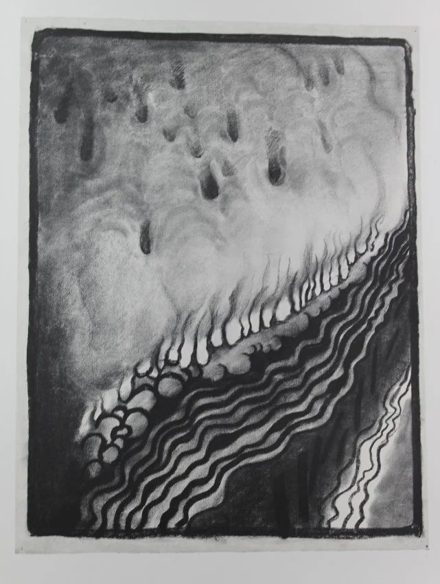 Georgia O’Keeffe (American 1887-1986) “Drawing Number 9”, 1915, lithograph on paper, from the “Georgia O’Keeffe Drawings” portfolio, 1968, New York: Atlantis Editions, edition 48 of 230, museum purchase in memory of Jane Knox, 2019 (26’’ H x 20’’ W) 