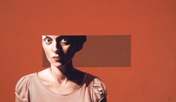 Erin Cone (American 1976) “untitled”, ca. 2000, acrylic on canvas, gift of Mike and Linda Tilton, 2018 (20’’ H x 34’’ W)  